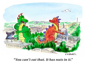 Considerate dinosaurs are important (Picture by P. Byrnes for Reader's Digest)